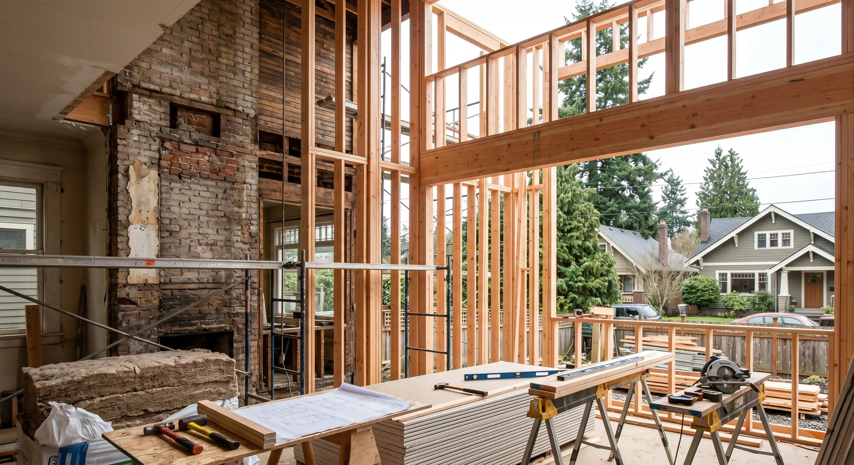 Between Building Up Versus Building Out