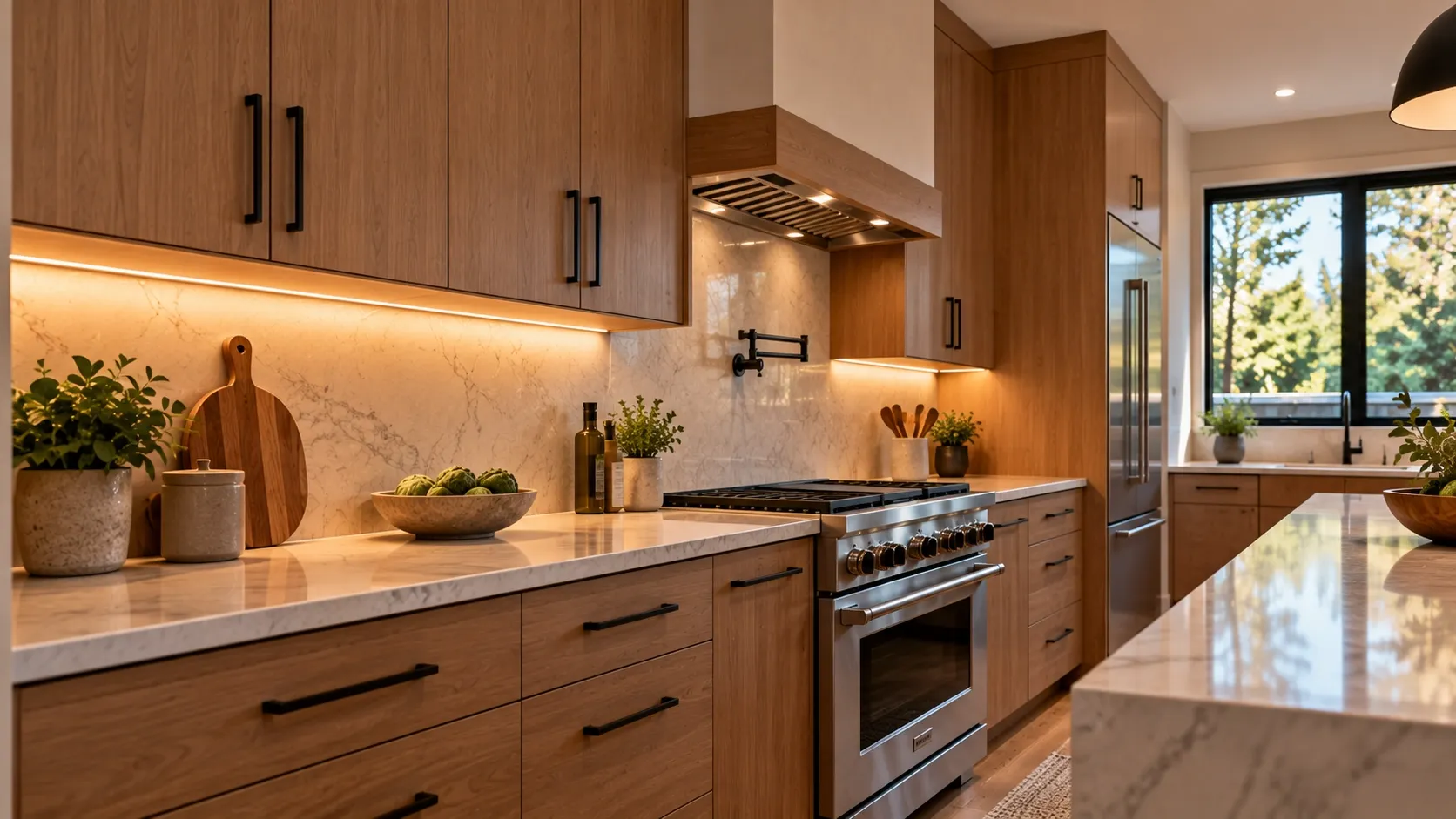 Add Under-Cabinet Lighting in the Kitchen