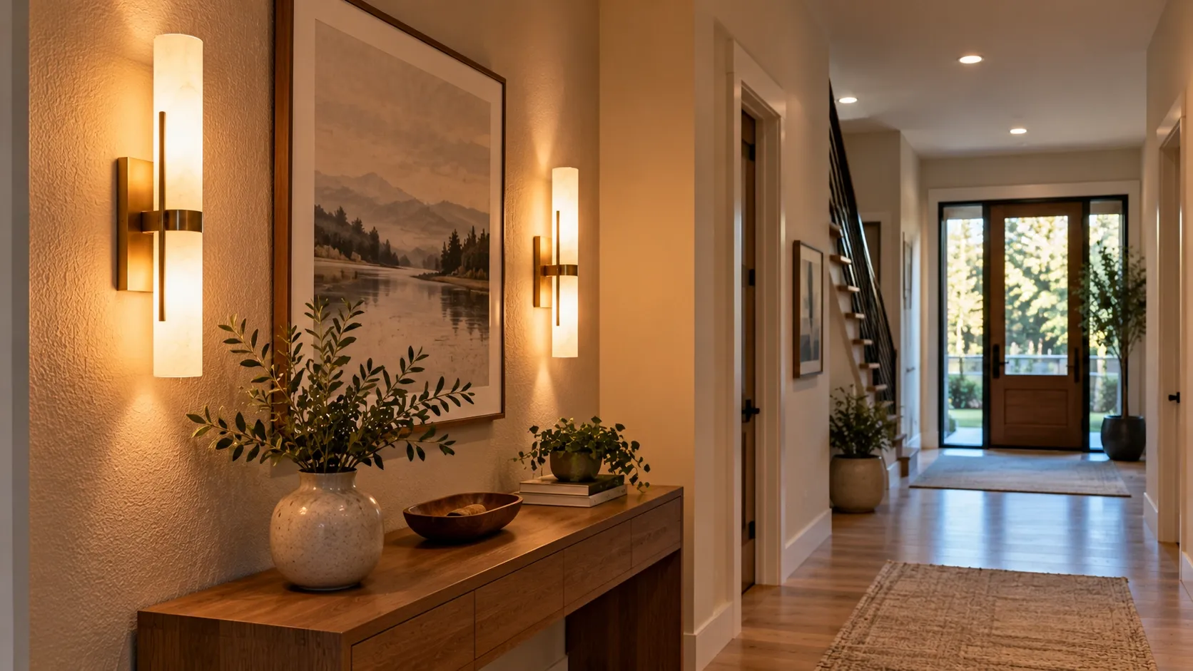 Highlight Walls With Sconces