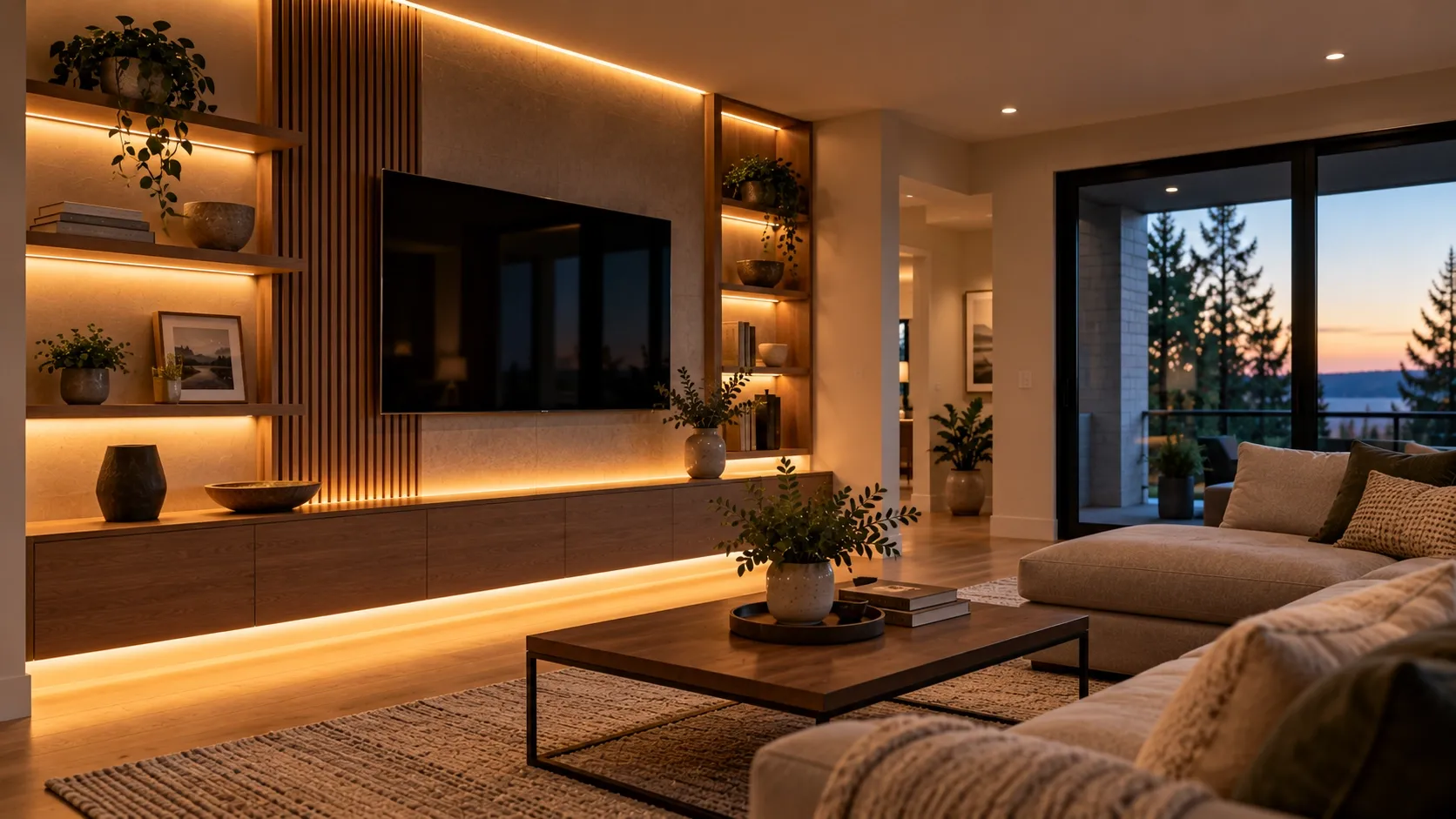 Incorporate LED Strip Lighting for Subtle Effects